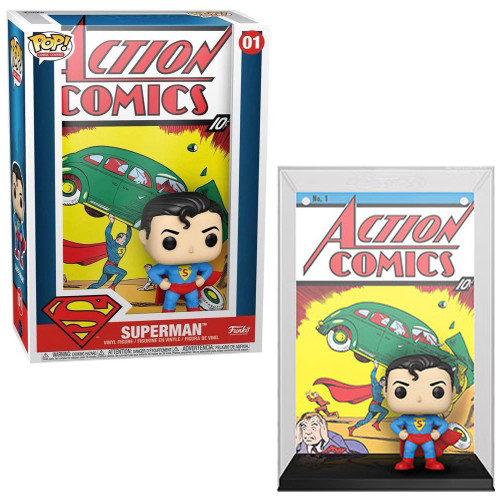 Superman Action Comic Funko Pop! Comic Cover