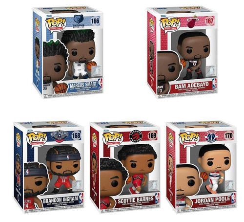[宅送] Series Pop! Funko NBA 10 CLARKtoys - (5) Set Complete スポーツ選手