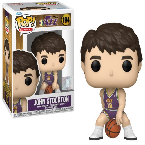 John Stockton (Utah Jazz) Rookie Season NBA Legends Funko Pop