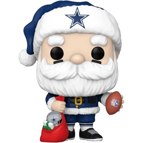 Santa Claus (Dallas Cowboys) NFL Holiday Funko Pop! - CLARKtoys