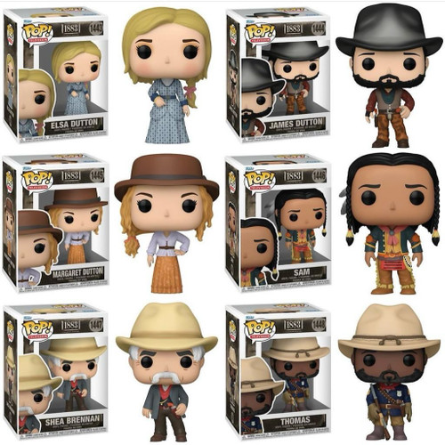 1883 Funko Pop! Television Complete Set (6) - CLARKtoys