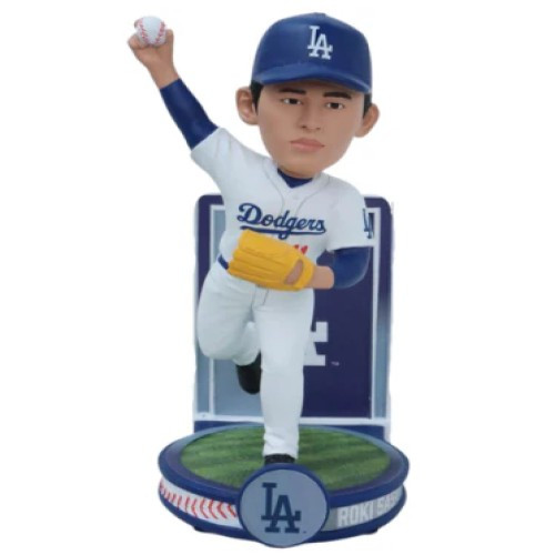 Dodgers Roki Sasaki フィギュア　ボブルヘッド Roki Sasaki (Los Angeles Dodgers) Banner Series MLB Bobblehead