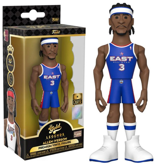 Allen Iverson (Philadelphia 76ers) Funko Gold NBA Legends 5
