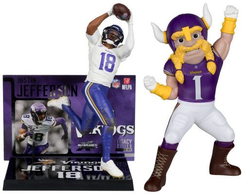 Justin Jefferson / Viktor (Minnesota Vikings) McFarlane NFL Combo