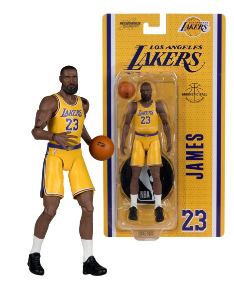 NBA COLLECTOR レブロン シークレットあり LeBron James (Los Angeles Lakers) McFarlane NBA 6