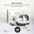 FurBabyFeeder® Automatic Microchip Pet Feeder - Sphere- Coffee