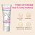 Women Brightening Face & Body Tone-Up Cream 50g