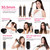 Hot Air Styling Brush 7 in 1, Powerful 110, 000RPM Blow Dryer Brush with Air Curler for Hair, Brush Blow Dryer with Diffuser, Ionic Hot Air Brush Fast Dry, Volumize, Curls, Straight, Hair Styling Tools