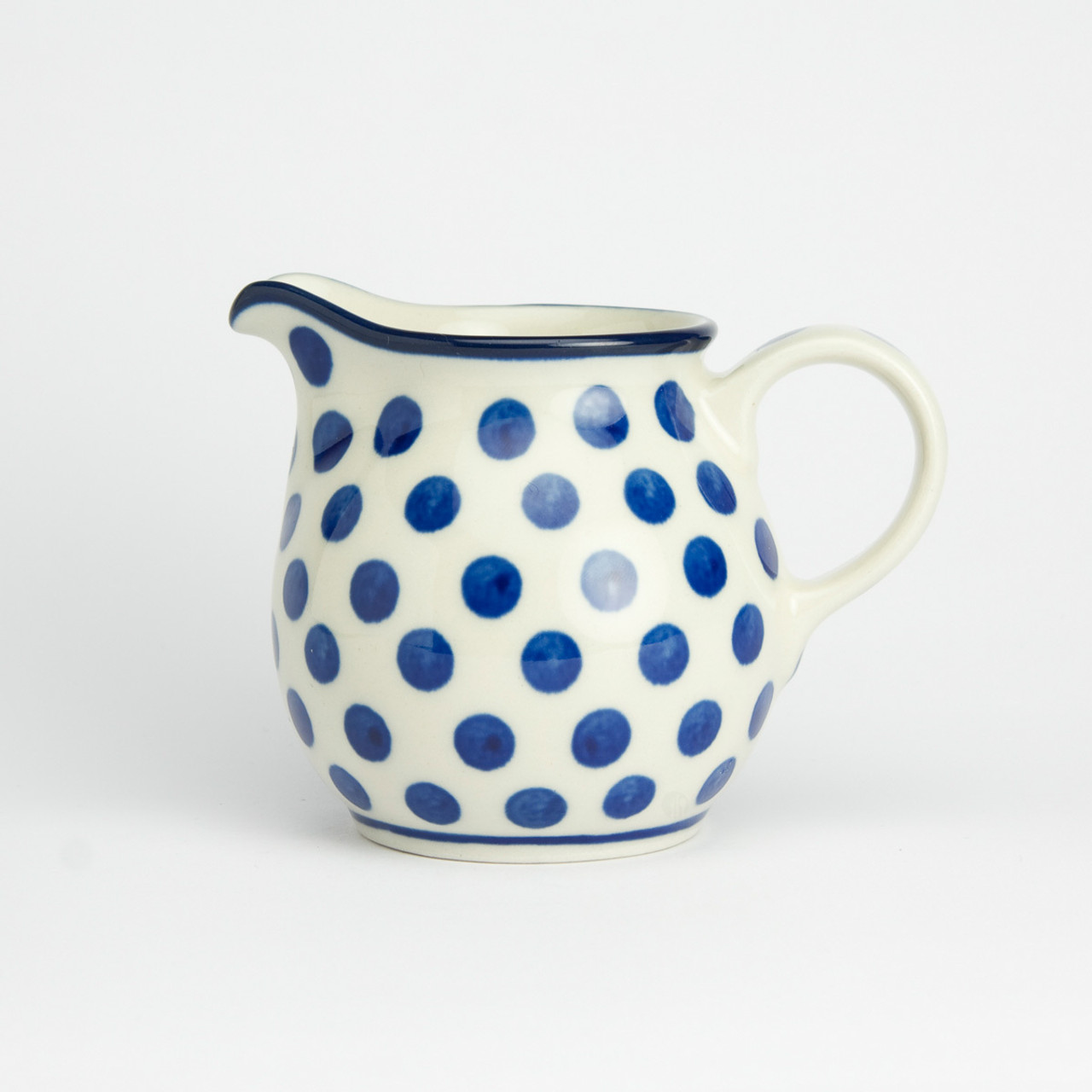 polish pottery creamer