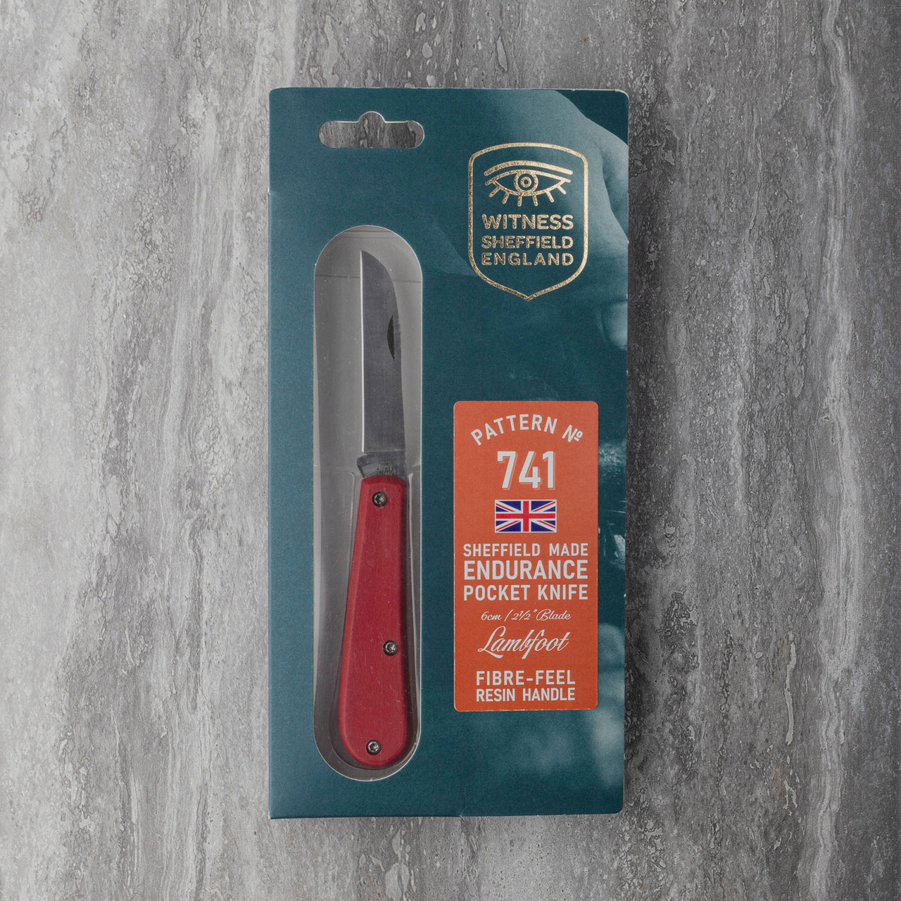 Taylors Eye Witness Endurance Sheffield Made Lambfoot Pocket Knife