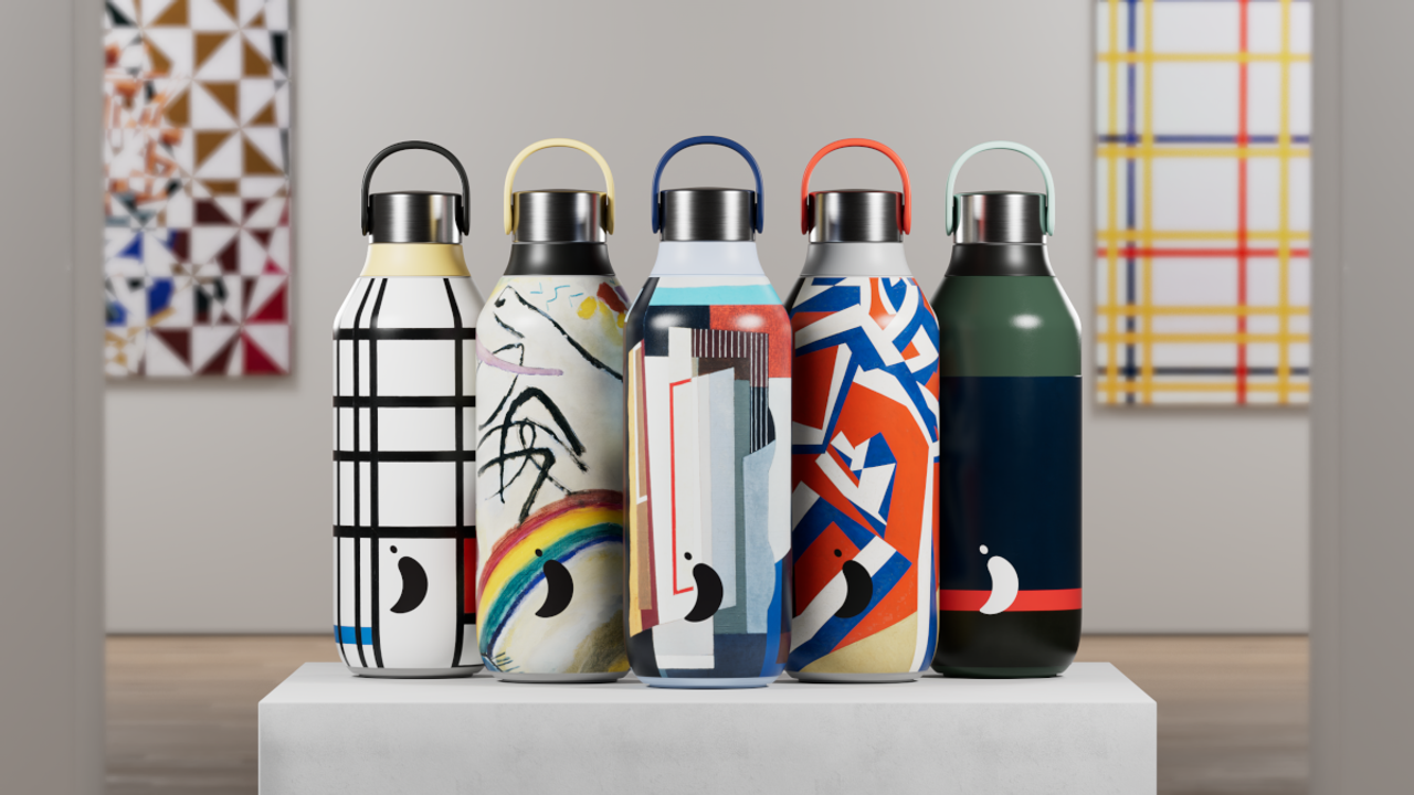 SILCA Mondrian Bright Water Bottle