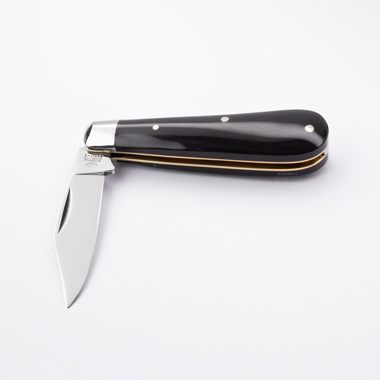 Collection Point Clip Premier Collection Clip Point Knife with Buffalo Scales #1 - Bakewell ...