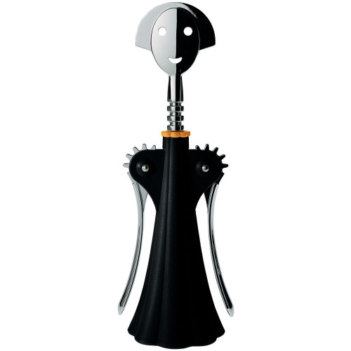 Alessi Anna G Corkscrew Black