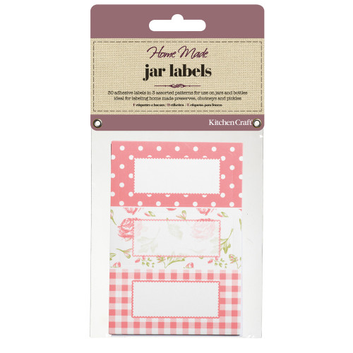 30 Jam Jar Labels - Roses 30 Jam Jar Labels - Roses