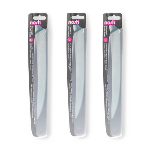 Universal Knife Guards - Large Translucent - 3 Piece Set Universal Knife Guards - Large Translucent - 3 Piece Set