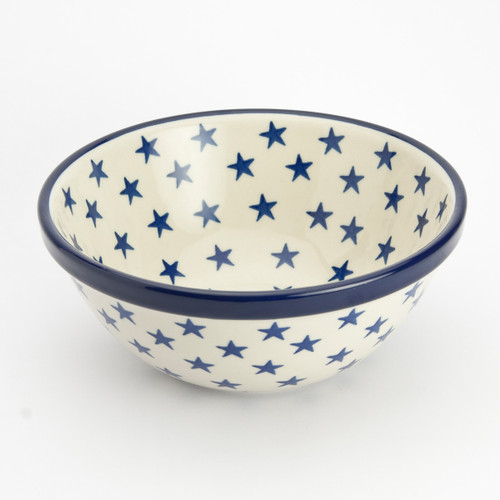 Polish Pottery 17cm Dessert Bowl - Morning Star