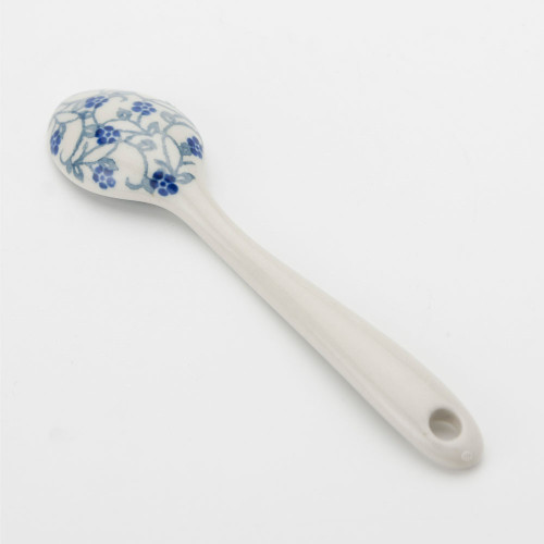 Polish Pottery Teaspoon - Forget-Me-Not