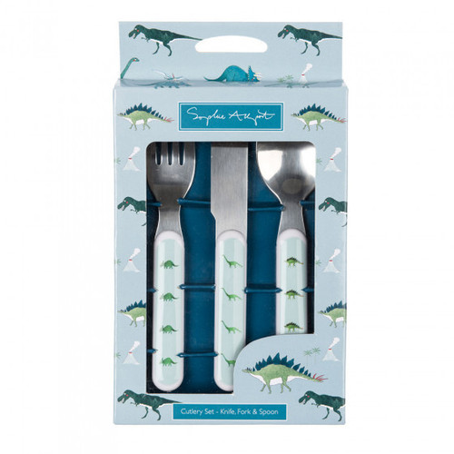 Sophie Allport Dinosaurs Childrens Cutlery Set Sophie Allport Dinosaurs Childrens Cutlery Set