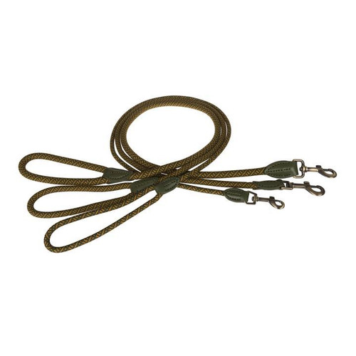 Sophie Allport Forest Green Rope Lead Small