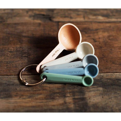 Zeal Perfect Measure Silicone & Wood Measuring Spoons Zeal Perfect Measure Silicone & Wood Measuring Spoons