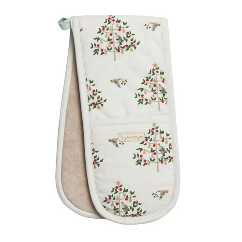 Sophie Allport Partridge Double Oven Glove