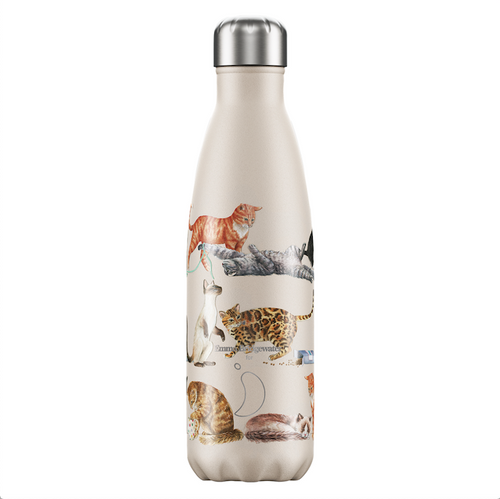 Chilly’s 500ml Water Bottle  Emma Bridgewater - Cats