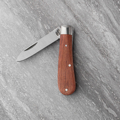 Sheffield Made Classic Hardwood 6cm Spear Point Pocket Knife
