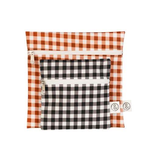 &Again Zipped Snack Bags Pack of 2