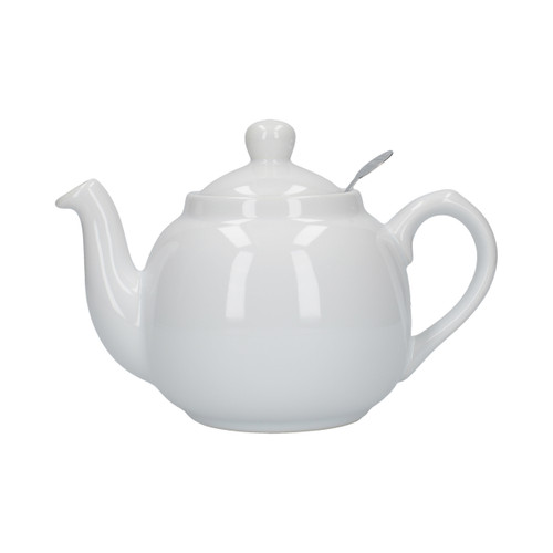 London Pottery 6 Cup 1.5 Litre Farmhouse Teapot White