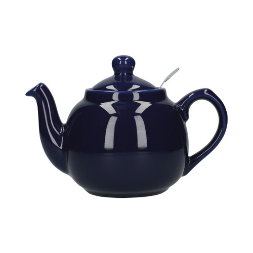 London Pottery 6 Cup 1.5 Litre Farmhouse Teapot Cobalt Blue