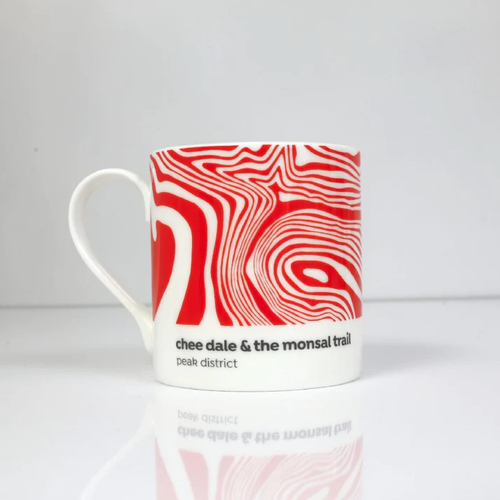 Contour Mug - Chee Dale and The Monsal Trail