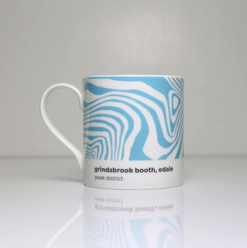 Contour Fine Bone China Mug -Grindsbrook Booth Edale