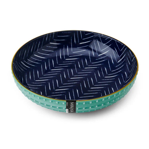 Mikasa Indigo Chevron Bowl 21cm