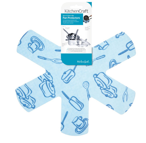 Kitchencraft Set of 3 Pan Protectors Kitchencraft Set of 3 Pan Protectors