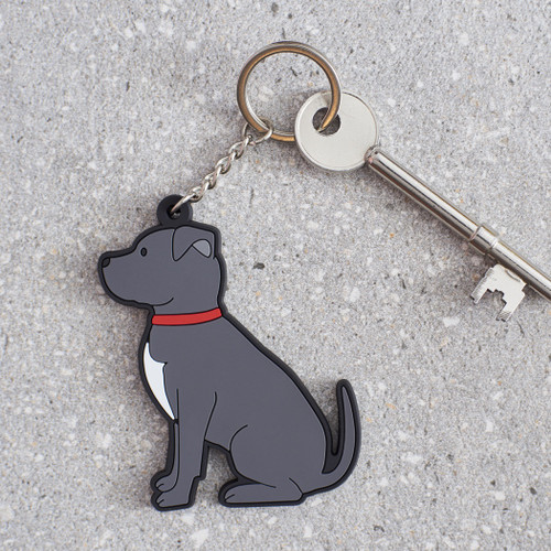 Sweet William Staffie Keyring Sweet William Staffie Keyring