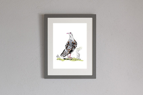 Sam Wilson Red-Legged Partridge Framed