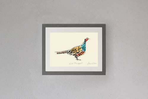 Sam Wilson Wild Pheasant Archival Framed Sam Wilson Wild Pheasant Archival Framed