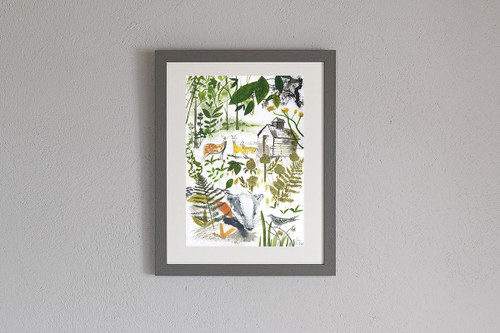 Sam Wilson In The Woods Print Framed Sam Wilson In The Woods Print Framed