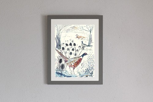 Sam Wilson The Pheasant and The Fox Framed Sam Wilson The Pheasant and The Fox Framed