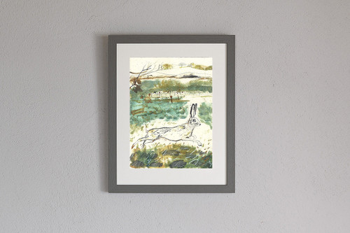 Sam Wilson Heathland Print Framed Sam Wilson Heathland Print Framed