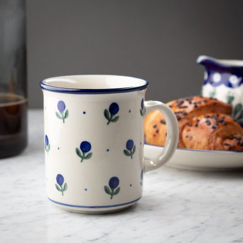 Polish Pottery Everyday Mug - Sloeberry