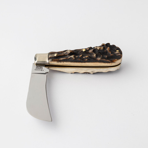 Joseph Rodgers Pruner Pocket Knife Stag Scales