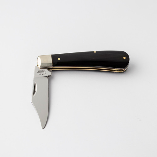 Joseph Rodgers Clip Point Pocket Knife Buffalo Scales