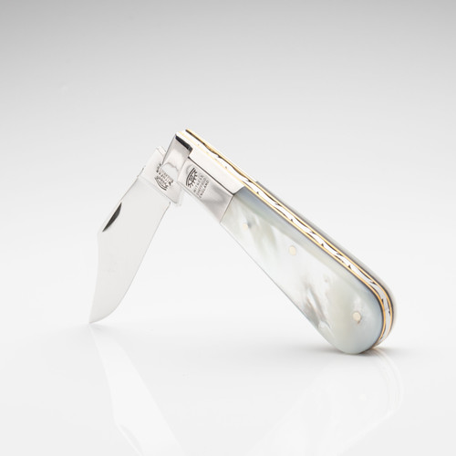 Taylors Eye Witness Premier Collection Barlow Knife Mother of Pearl - Worked Back