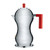 Alessi Pulcina Red 3 Cup Induction Espresso Maker