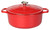 Chasseur 22cm Cast Iron Casserole Dish & Lid 3L - Chilli Red