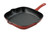 Chasseur 26cm Cast Iron  Square Grill Pan - Chilli Red