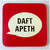 Dialectable Daft Apeth Coaster