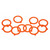 Kitchencraft 10 Spare Silicone Rings