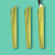 Nosh Universal Knife Guards - Large Translucent Green - 3 Piece Set